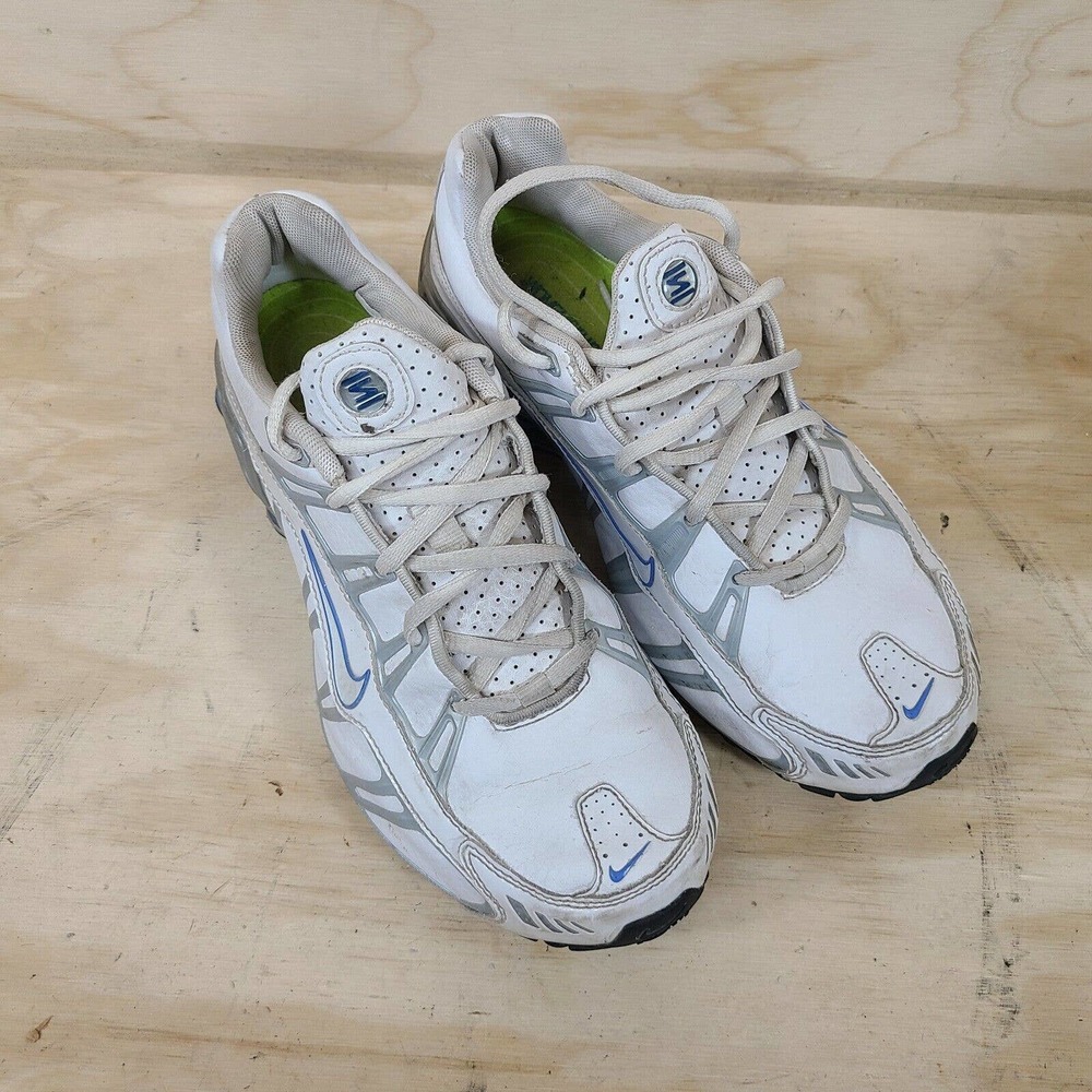 Nike Shox‎ Women’s Running Sneaker Shoe White Size 8 Athletic 313334-110